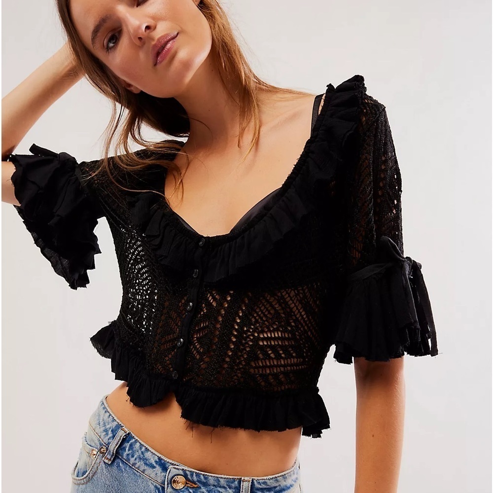 NWT Pirouette Cardigan by Free People - Picture 2 of 4